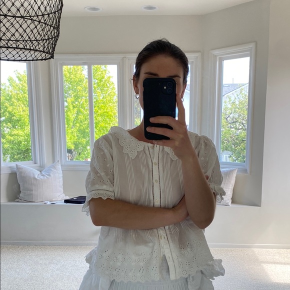 Down/Gap Blouse - Picture 2 of 2